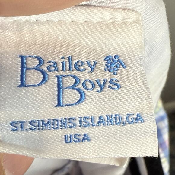 Bailey Boys Gingham Jackie Dress Girls Size Blue Purple‎ Plaid Sleeveless Tie - Picture 5 of 7